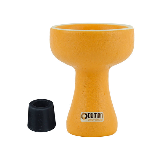 BASIC CERAMIC BOWL - ORANGE PEEL